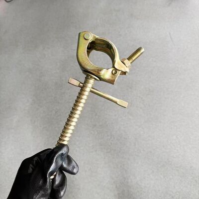 Durable Zinc-Plated Custom Rod Coupler Accessory for Construction Site Applications